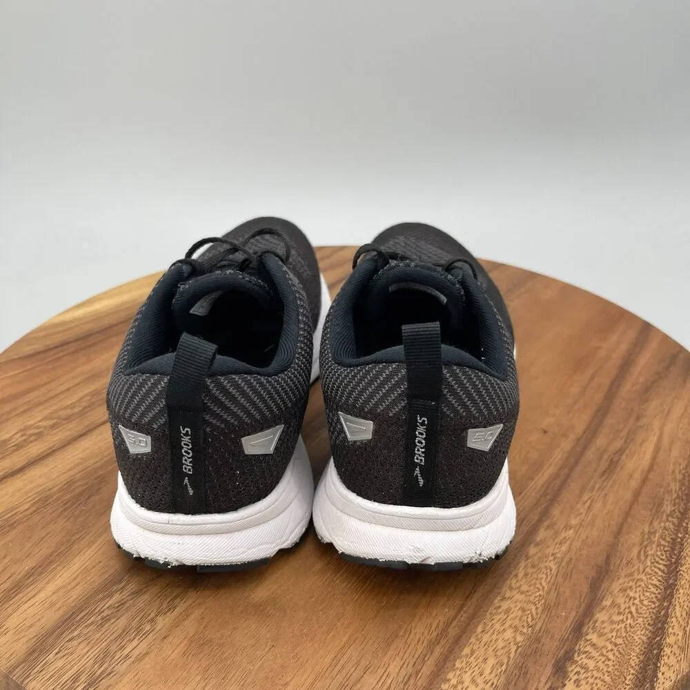 Brooks Revel 5 Shoes Womens Size 9 B Black Running Comfort Walking Sneakers Gym